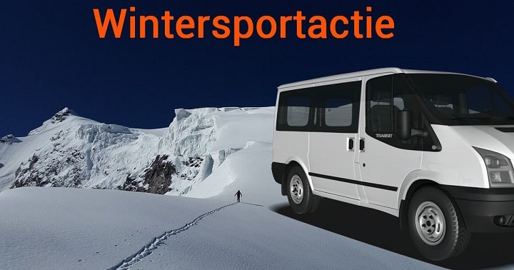 wintersportactie aanbieding