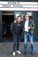 Schager Uitdaging 2018 Peter Mulder met Gerard Joling. Foto: Jolanda Jacobs Fotografie