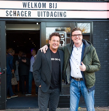 Peter Mulder & Gerard Joling bij de Schager Uitdaging 2018. Foto: Jolanda Jacobs fotografie Schager Uitdaging 2018 Peter Mulder met Gerard Joling
