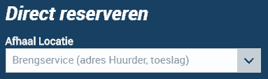 Haal en brengservice